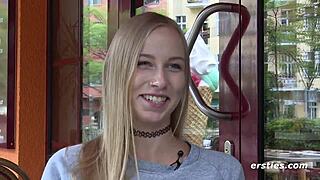 sirena, the sprachkorrespondentin, always packs a vibrator on her european trips for solo fun