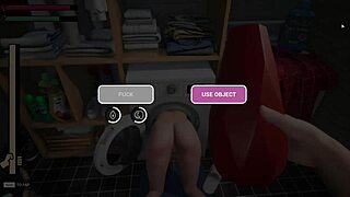 Stepmom Stuck in Washing Machine Gets Hardcore Anal Stretching