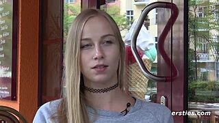 sirena, the sprachkorrespondentin, always packs a vibrator on her european trips for solo fun