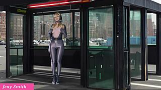 Why Masturbate with Toys on the Way Home? Curious Voyeur Caught It!