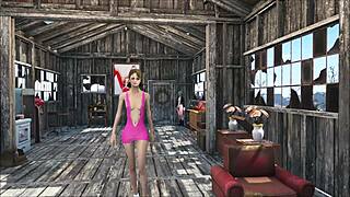 fallout 4 sexy at home in 3d anime porn with cute brunette