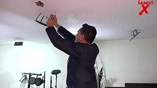 Hardcore Electrician Fucks Boss In The Ass!