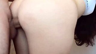 I fucked the Italian slut in leggings and cummed on her pussy