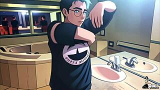 Will the emo babe take big dick to pay her rent?