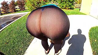Check out this wild compilation of see-through yoga pants!