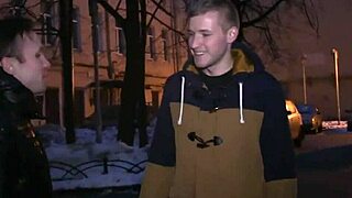 Dirt poor boyfriend lets sexy pal drill ex-girlfriend for cash.