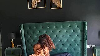 My famous neighbor drills me hard in bed. He doesn’t stop until I’m filled with his load!