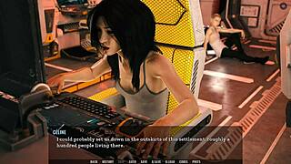 Cartoon Hentai Action, Did I Cum Inside Her?