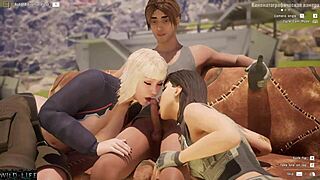 Max vs Dr Mercer and Leah in wild animated encounters