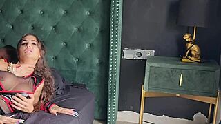 My famous neighbor drills me hard in bed. He doesn’t stop until I’m filled with his load!