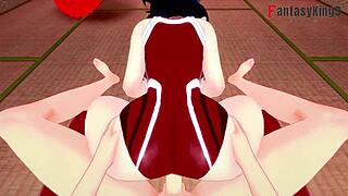 Momo Yaoyorozu Gets Wild In Boku No Hero Scene