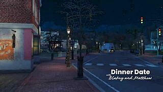 Let's have a naughty dinner date in 3D hentai.