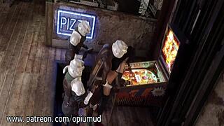 Hmv 阿瓦伦斯·奥皮乌姆德在狂野3D卡通动作中