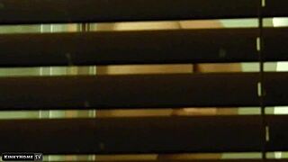 Hidden Camera Catches My Roommate in Shower. Spying on Her Skinny Body!