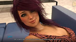 Three girls can't knock John off his feet!