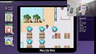Accidents Lead To Sexual Encounters At The Indoor Pool - My Mysterious Rule Part 6 Pokemon Parody Hentai Game