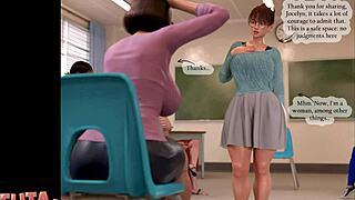 Futa3DX - Horny Big-Tits Babe Thrusts Monster Cock Deep Inside