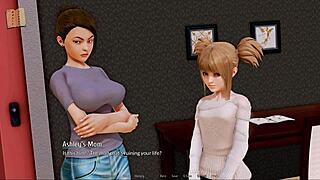 harem hotel game episode 134 unfolds in anime style