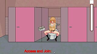 College lady explores sex with men in bt life new hentai game