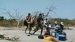 oops, saw indian actress kitu gidwani topless in a french flick black.