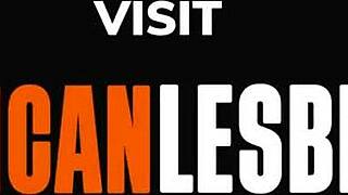 Big booty african lesbian creamed by bff's dildo