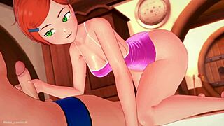 Why Is Gwen So Hot in Her Swimsuit for Adult Hentai Action?