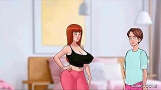 Stepbro uncovers stepsis hiding huge bad dragon dildo for outdoor play