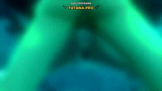 Watch this hot futanari sex by the pool.
