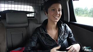 Dirty Babe Emylia Argan Loves Fake Agent Pounding Her Tight Pussy in Public. What a Wild Outdoor Ride!