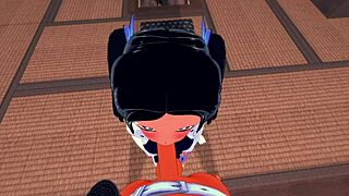 Demon Slayer Hentai: Aoi Kanazaki Sucks and Fucks Tanjiro in Japanese Asian Manga Anime Porn