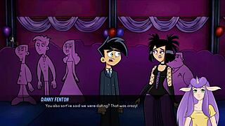 Curvy tattooed babe tag teamed by neighbors with big cocks