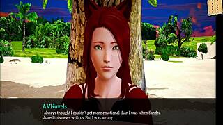 Exploring adventures in my new family 288 with redhead characters and homemade scenes