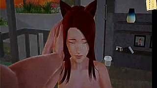 Exploring adventures in my new family 288 with redhead characters and homemade scenes