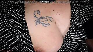 Mature Blonde Milf Jerks Off Big Cock Cumshot