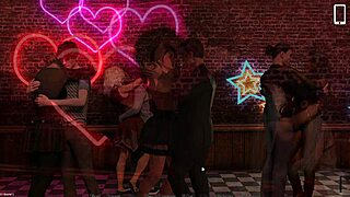 Big tits bounce while I fuck her in different positions