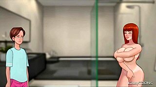 Stepbro uncovers stepsis hiding huge bad dragon dildo for outdoor play