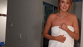 Hotel mix-up sparks sloppy midnight hook-up with cute neighbor