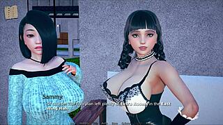 Polyturnon 4: Curvy 3D Anime Game Adventures