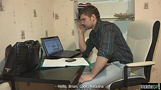 Cheating Babe Cuckolds Lover with Stranger in Wild Ride