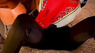 Indian Housewife Enjoys Deep Sex and Creampie on Bed