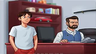 i'm exploring summer time saga unc part 7 again in this dating game