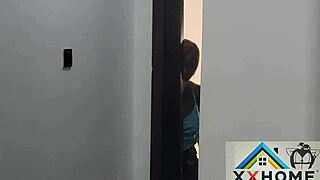 Horny Husband Caught By Sister-In-Law, Gets Wet Pussy After Sloppy Blowjob