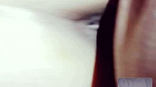 Latina In Lingerie Gets Ass Licked And Fucked On Live Call