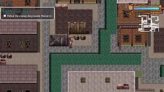 Hey, detective girl strips naked in steam city part 4