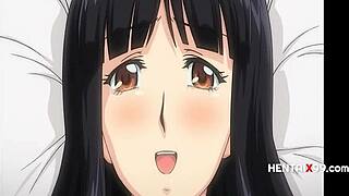 Feeling the joy of conversion in this lesbian anime tale