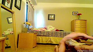 Blonde Teen Twins Share Passionate Kisses In Girl-On-Girl Threesome