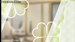 Summer clover harem hentai game ep 8 caught half naked with a huge bonner