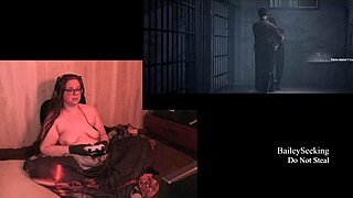 I feel so excited watching this naked bbw with big tits, ass, and tattoos play through the quarry part 8.