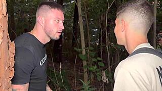 nubile teens deepthroat threesome after class