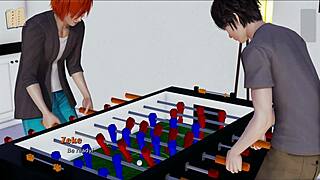 Cartoon Erotic Desire Unleashed In Wild Anime Scene